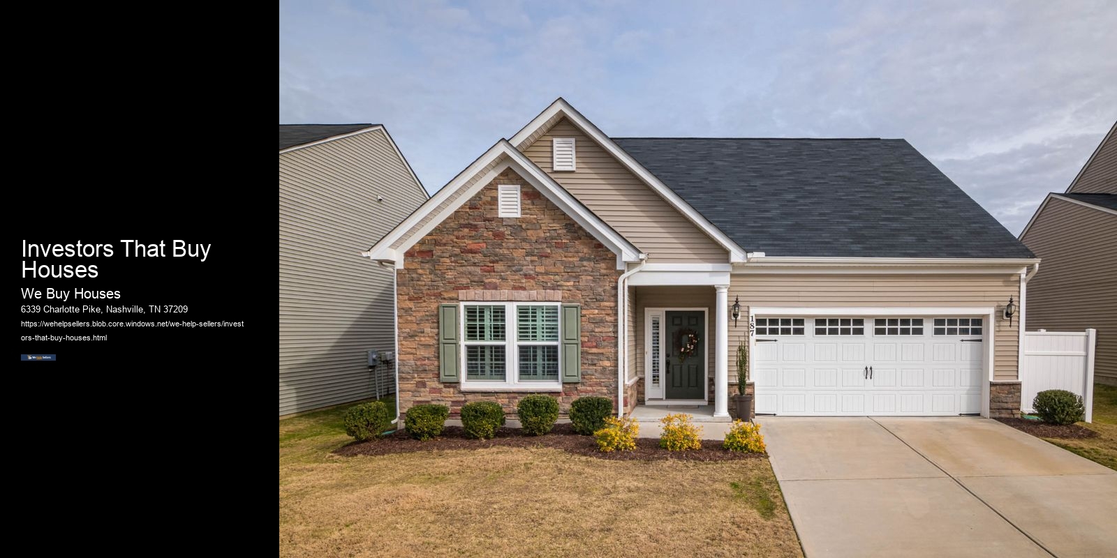 Investors That Buy Houses