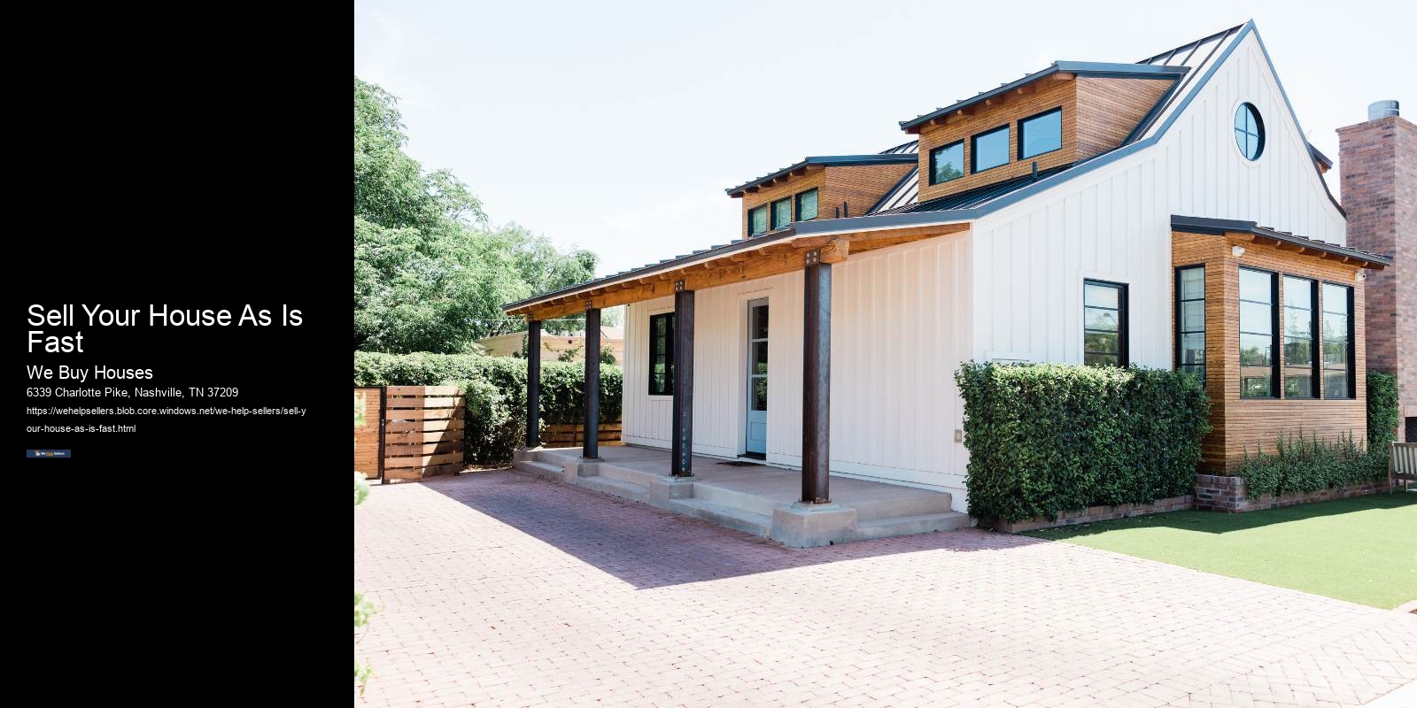 Sell Your House As Is Fast