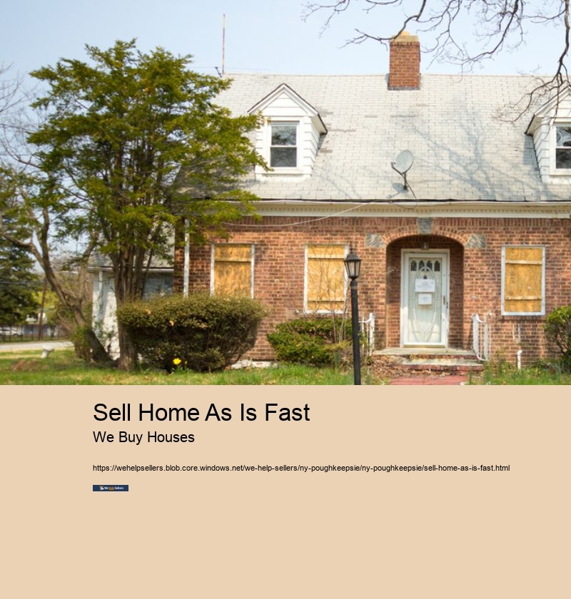 Sell Home As Is Fast