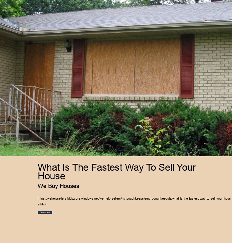 What Is The Fastest Way To Sell Your House